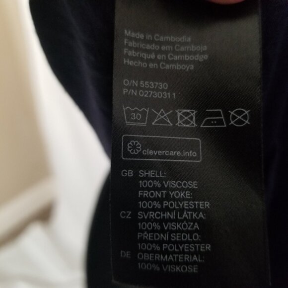 H M hi low tank top with lace detail - Picture 2 of 8